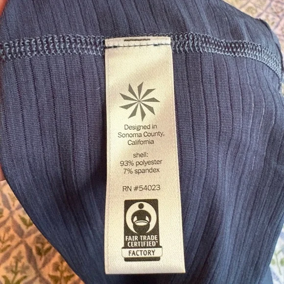 Athleta Blue Performance Tank - Picture 5 of 6